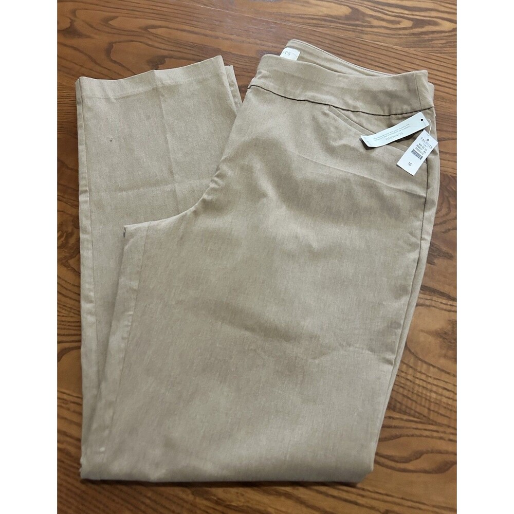 Talbots Pull On Rayon Blend Slimming  Pants Size 16